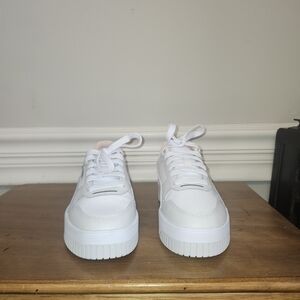 Puma Kids Sneakers - White and Light Pink